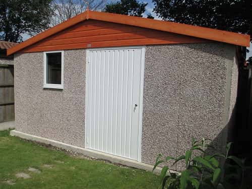 Apex Roof Garage