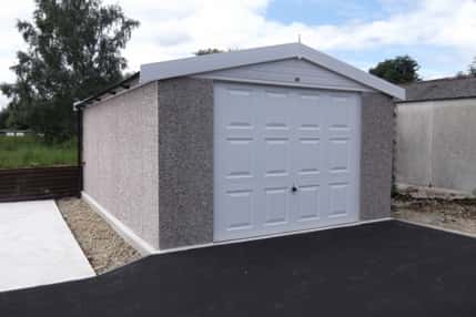 Apex Roof Garage