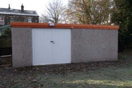 Pent Roof Garage