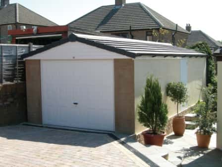 Apex Roof Garage