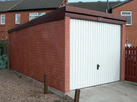 Pent Roof Garage
