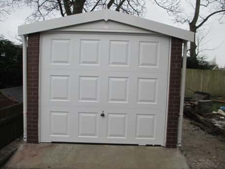 Apex Roof Garage